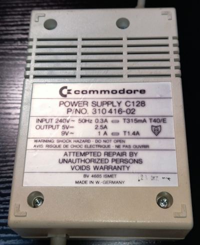 PSU Commodore 128